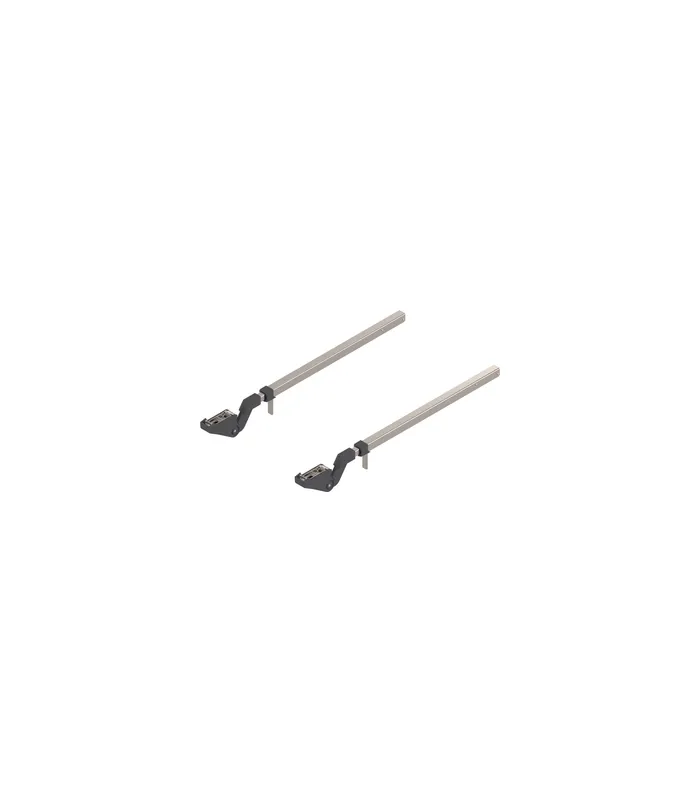 AVENTOS HF Hochfaltklappe, Teleskophebel (Set), KH=760-1040 mm, symmetrisch, vernickelt