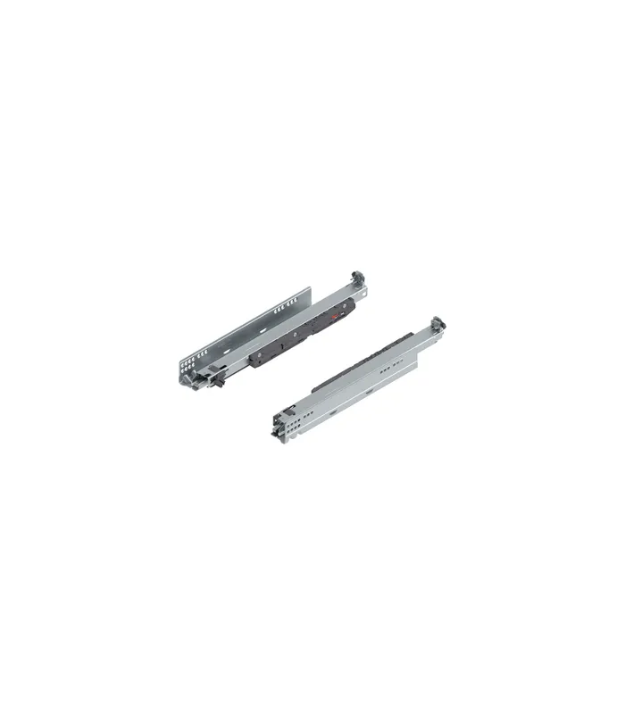 MOVENTO mit BLUMOTION S, Vollauszug, Führung, 40 kg, NL=420 mm, für Kupplung, links/rechts, verzinkt