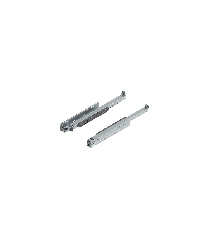 MOVENTO mit BLUMOTION S, Vollauszug, Führung, 40 kg, NL=520 mm, für Kupplung, links/rechts, verzinkt