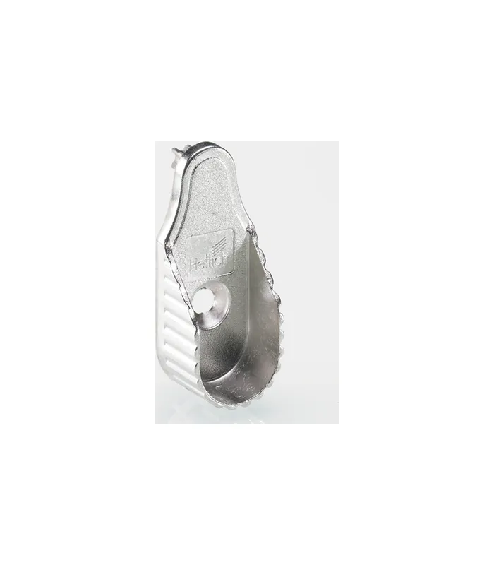 Schrankrohr- Lager, SL 323, 70666, für Kleiderstange 30x15 mm, vernickelt