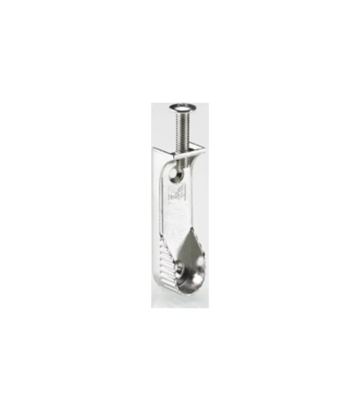 Schrankrohr- Lager, SL 786, 70668, für Kleiderstange 30x15 mm, vernickelt