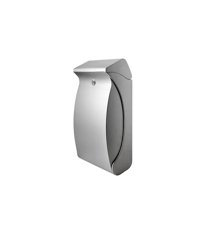 Briefkasten, Swing 4906 Si, Kunststoff silber matt