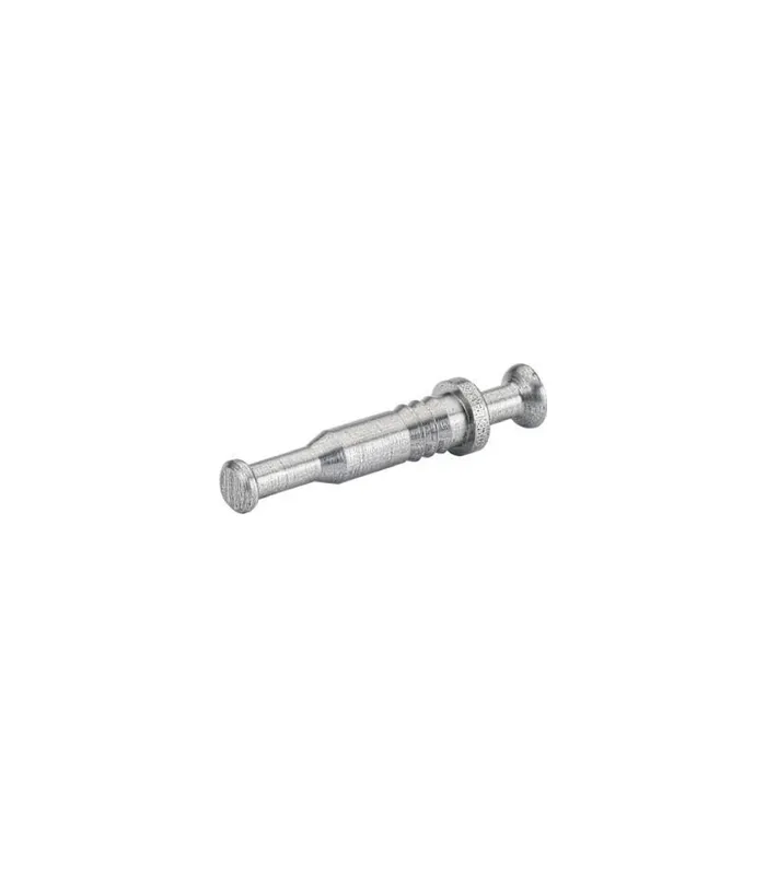 Möbel- Doppeldübel, Bohrdurchmesser 5mm, Spannmaß 6,7mm, MW 19mm, DU867, 65536, Stahl, blank
