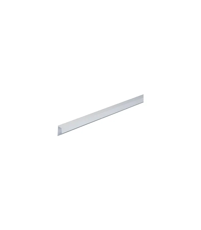 Möbel- Führungsprofil, für Falttürsysteme, 3.200mm, WingLine77, 70985, silber, eloxiert