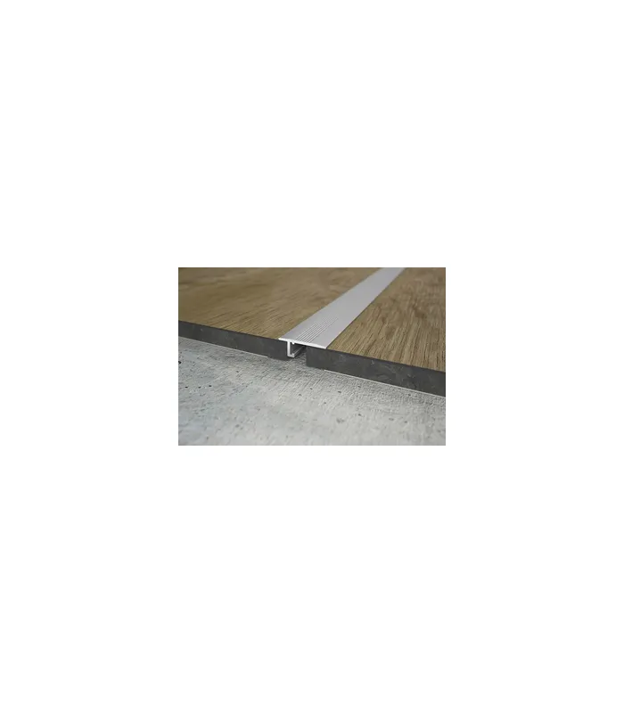 Minileiste Übergangsprofil UL20X5 20 x 6 x 2000 mm, Alu silber EV1