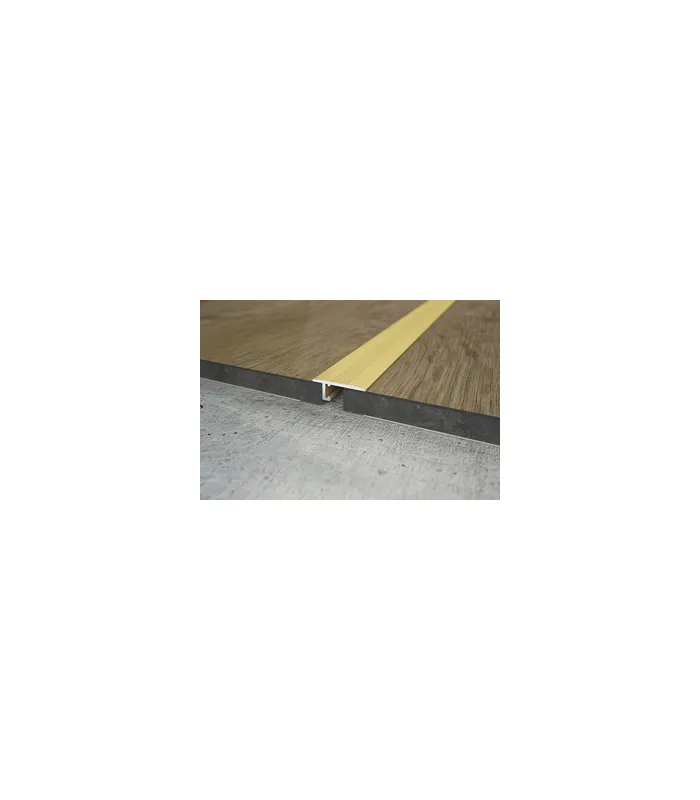 Minileiste Übergangsprofil UL20X5 20 x 6 x 2000 mm, Alu gold EV3