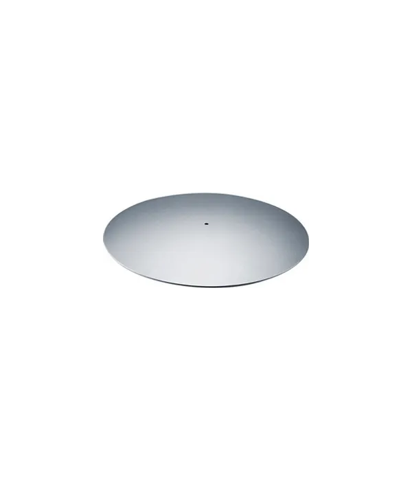 Tischgestell- Grundplatte, Durchmesser 720mm, H 715mm, 48534, aluminiumoptik pulverbeschichtet