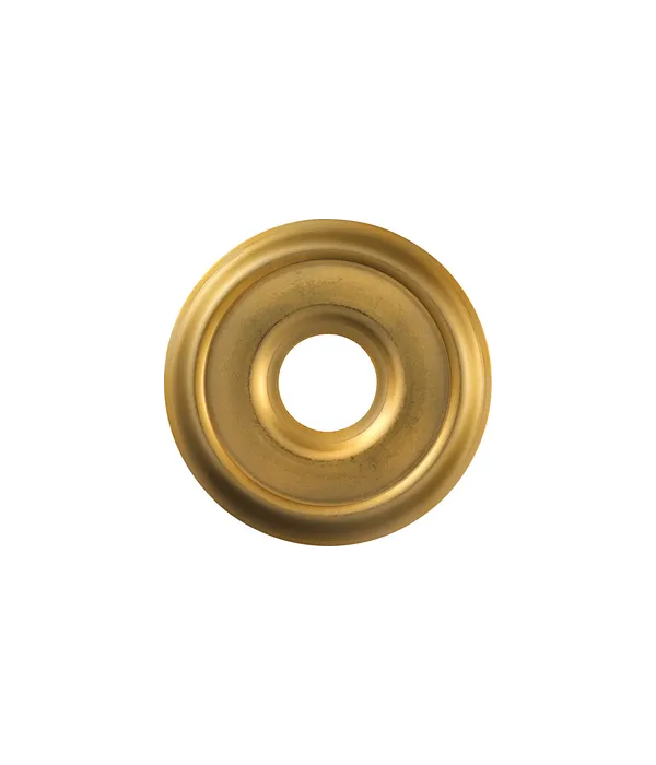Wohnungseingangstür- Abdeckrosette, für Türspion, 2200 EK, Außendurchmesser 50mm, Metall gold