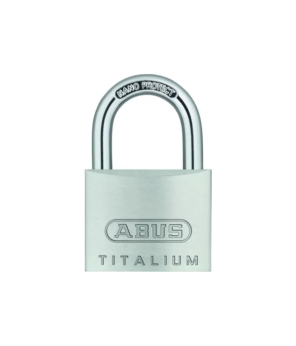 Allgemeiner Verschluss- Vorhangschloss, Titalium 64TI/40 Lock-Tag, TITALIUM™-Spezialaluminium