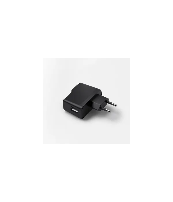Ladegerät black mit USB Buchse 200-240V, 5VDC maximal 1A
